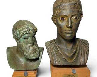 Poseidon  Heniokhos Greek Bust Replicas