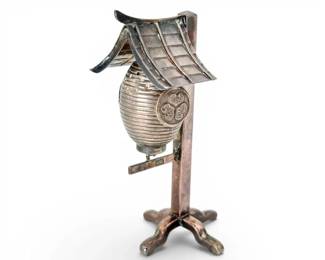 Sterling Silver Chinese Lantern Salt Shaker 41g