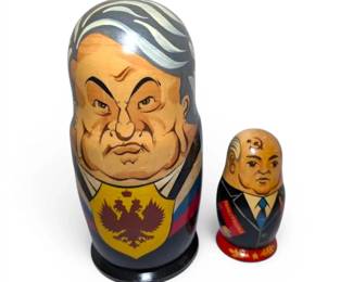 Russian Political Leaders Matryoshka Nesting Dolls