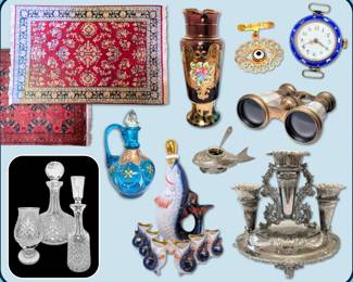 Persian Rugs, Waterford, & Collectibles | PICKUP: Thursday, July 23rd in Oakwood, OH