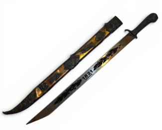 Greek War of Independence Commemoration Sword 1821 Replica w Copper Scabbard