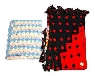 Crochet Afghan Blanket  Baby Blanket