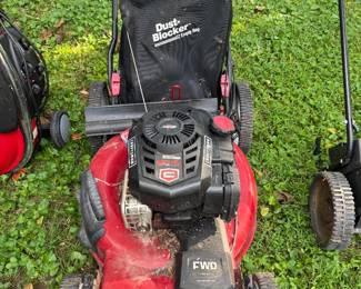 Craftsman self-propelled mower, Briggs engine, FWD