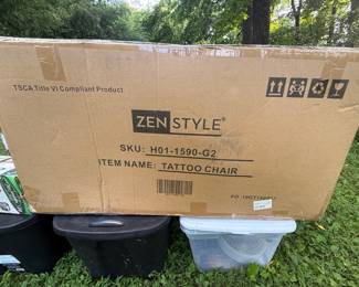 New Zen Style tattoo / client chair (in box)