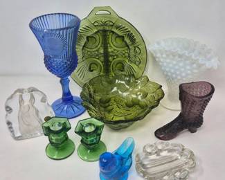 Assorted Decorative Glass Collection