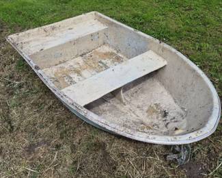 Fiberglass Rowboat Skiff