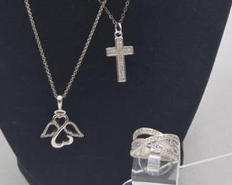 Jane Seymour 925 Diamond Angel & More