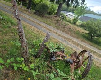 Rustic Yard Decor - McCormick Deering Sickle
