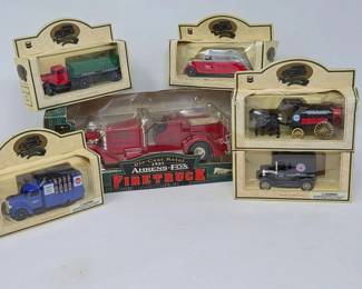 1990s Die Cast Service Vehicles