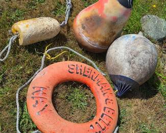 Vintage Maritime Floats, Life Preserver