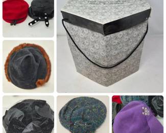 Vintage Hats Frederick & Nelson, Evelyn, Varnon & More
