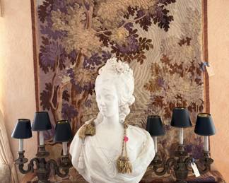 Marie Antoinette Marble Bust