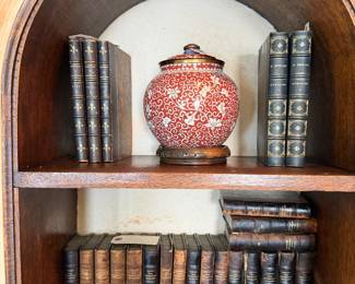 Cloisonné Jars with Lids