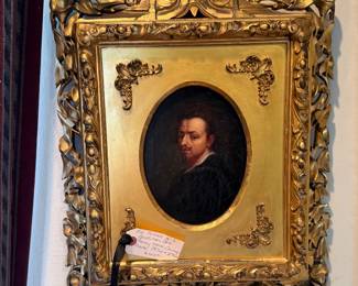 Oil in Gilt Frame