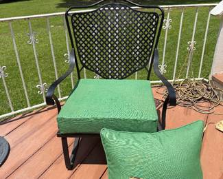 Patio chairs qty 4