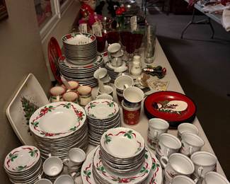 Multiple Christmas Patterns & Decor