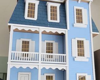 Large Victorian-Style Dollhouse