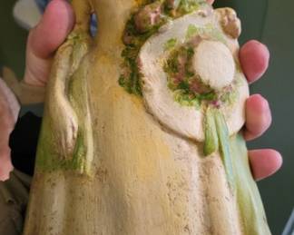 Antique Cast-Iron Lady Doorstop