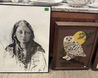 Owl Crewel 