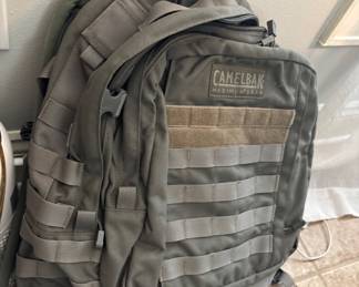 Military back pack ( can supply you with water)