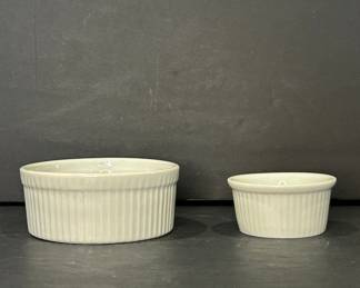 White Porcelain Ramekins