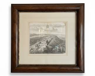 Johannes Kip Print, Misderden the Seat of William Sandys & Stoke Gifford