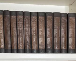 “Little Journeys to the Homes of the Great" by Elbert Hubbard 12 Volumes