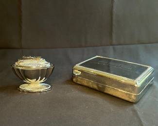 ASR "Lightolier" Table Lighter and Decorative Box