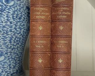 Antique Harper's Popular Encyclopedia of United States History Volumes 1 & 2