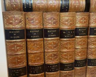 Antique Volumes Archibald Alison's History of Europe, Volumes I-XII