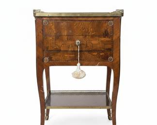 Louis XVI Style Marquetry Commode by André Louis Gilbert