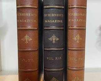 Scribner's Magazine Bound Volumes Antique