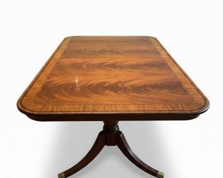 Antique Chippendale Style Mahogany Dining Table