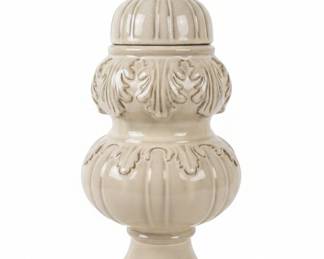 Dixie Pottery Lidded Urn