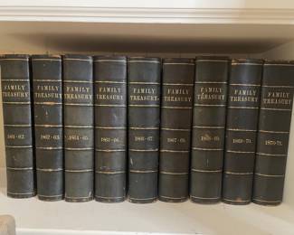The Family Treasury of Sunday Reading Volumes Antique