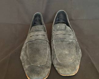 Uomo Suede Penny Loafers