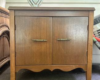 Mid-Century Modern Two-Door Cabinet