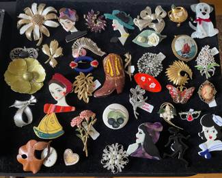 Vintage to Modern Brooches