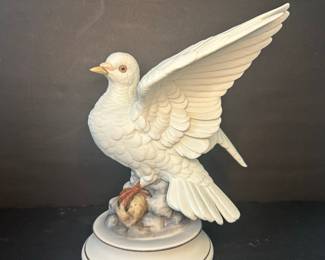 White Dove Figurine by Andrea by Sadek