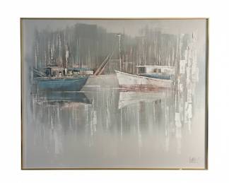 Impressionistic Marine Painting by Lee Reynolds
