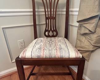 Mahogany Dining Table and Chairs Set - Duncan Phyfe Style 8 chairs