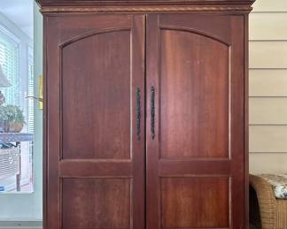Cherry Wood Armoire