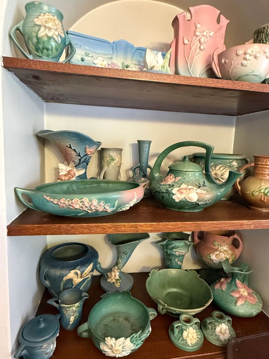 large collection of Roseville