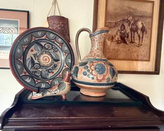 Vintage Mexican pottery