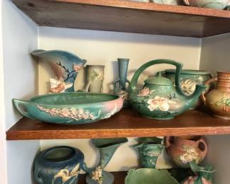 large collection of Roseville
