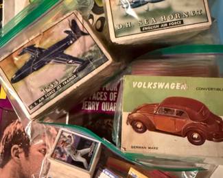 Vintage collector cards