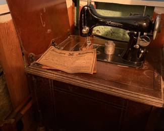 Vintage sewing machine