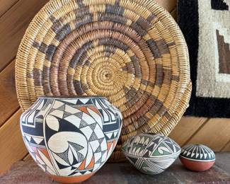 Pottery by Carmel Lewis, D. Antonio