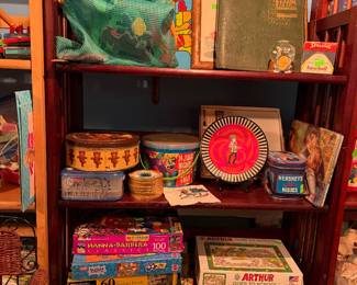 Vintage board games
