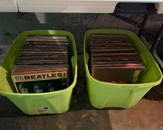 Vinyl, record albums, rock pop country